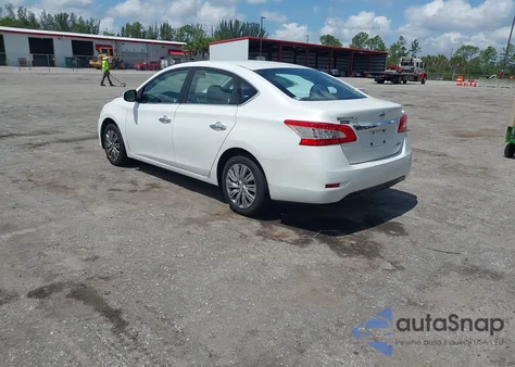 2013 Nissan Sentra Sv из США, поврежденный, VIN 3N1AB7AP1DL716145